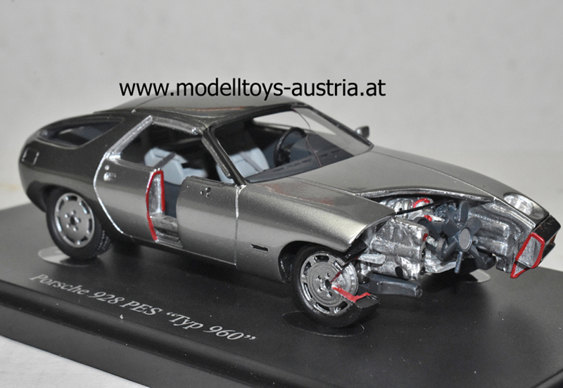 AutoCult Jahrbuch 2020 mit 184 Seiten UND Porsche 928 PES Typ 960 SCHNITTMODELL 1:43 Buch in Deutsch und Englisch