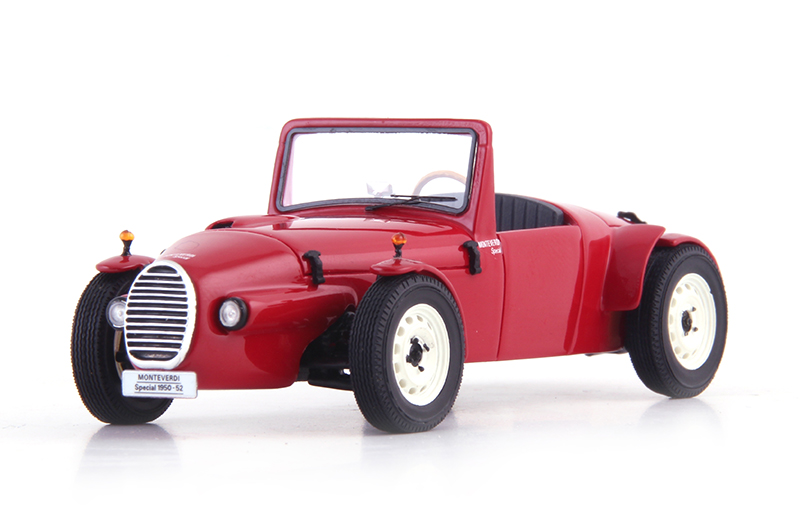 Monteverdi Special Cabrio Spyder 1950 rot 1:43