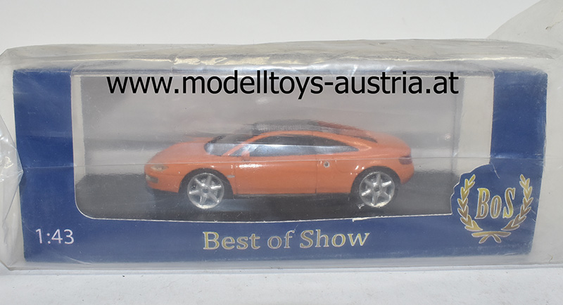 Audi Quattro Spyder Coupe 1991 orange / schwarz 1:43