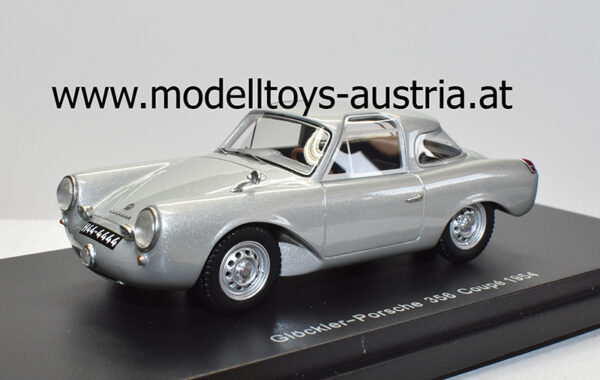 Porsche 356 Coupe Glöckler 1964 silber 1:43