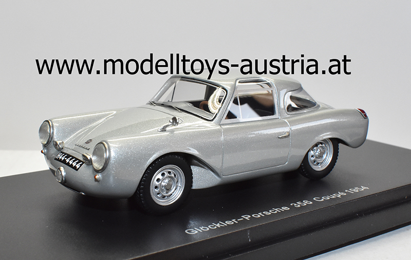Porsche 356 Coupe Glöckler 1964 silber 1:43