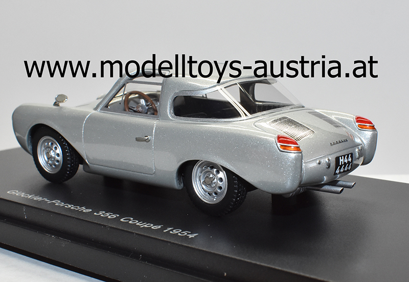 Porsche 356 Coupe Glöckler 1964 silber 1:43