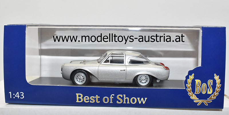 Porsche 356 Coupe Glöckler 1964 silber 1:43