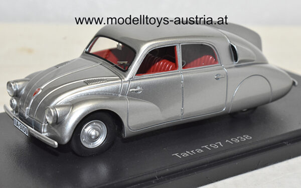 Tatra T97 Limousine 1938 silber 1:43