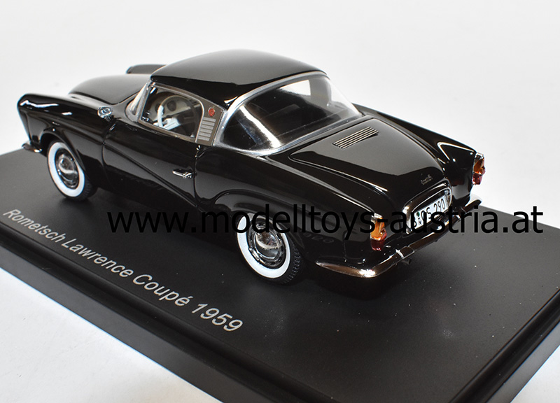 VW Rometsch Lawrence Coupe 1959 schwarz 1:43