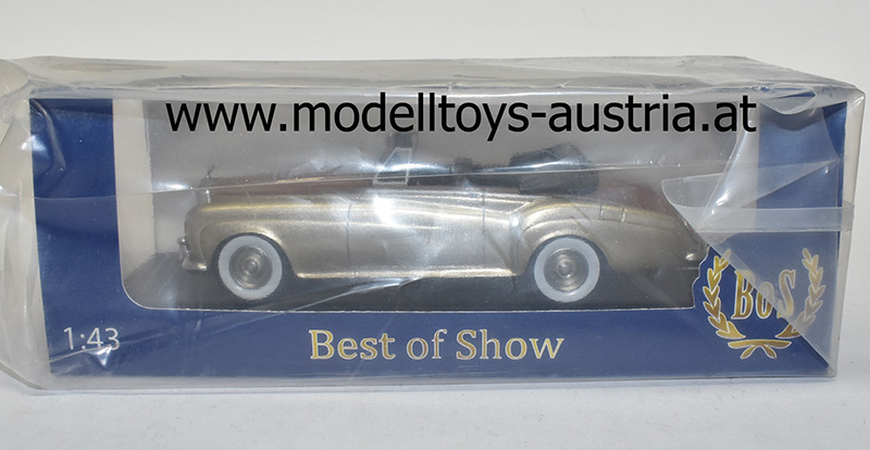 Rolls Royce Silver Cloud III Convertible Cabriolet gold / braun 1:43