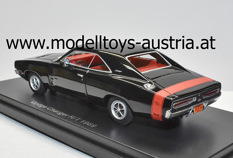 Dodge Charger R/T 1969 schwarz 1:43