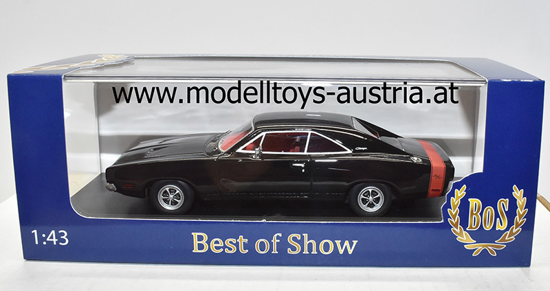 Dodge Charger R/T 1969 schwarz 1:43