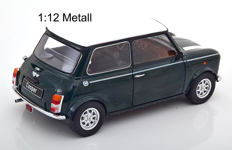 Mini Cooper 1992 LHD grün / weiss 1:12