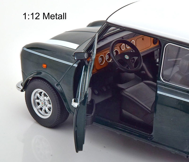 Mini Cooper 1992 LHD grün / weiss 1:12