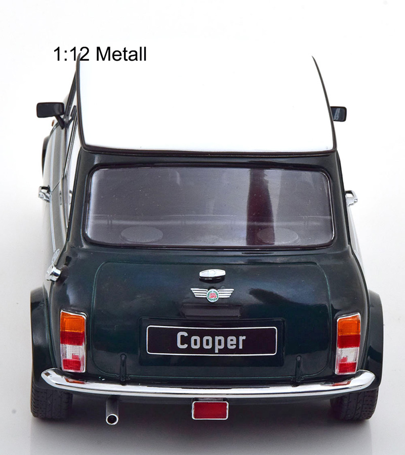 Mini Cooper 1992 LHD grün / weiss 1:12