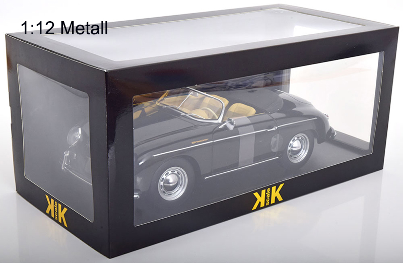 Porsche 356 A SPEEDSTER Cabrio 1955 schwarz 1:12