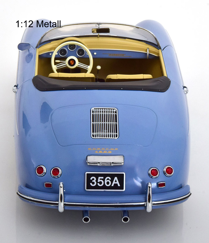 Porsche 356 A SPEEDSTER Cabrio 1955 blau 1:12