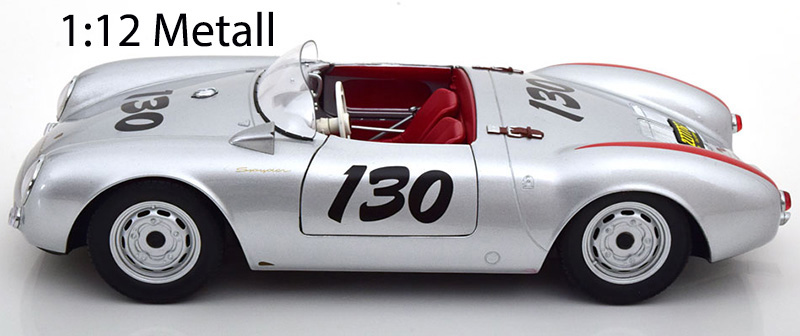 Porsche 550 A Spyder 1956 James DEAN Little Bastard No.130 1:12 OHNE Figur