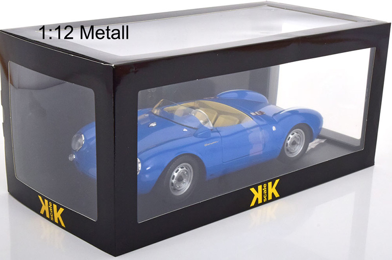 Porsche 550 A Spyder 1956 blau 1:12
