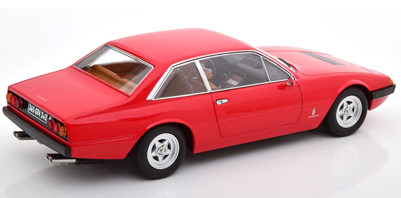 Ferrari 365 GT4 2+2 1972 rot / braun 1:18