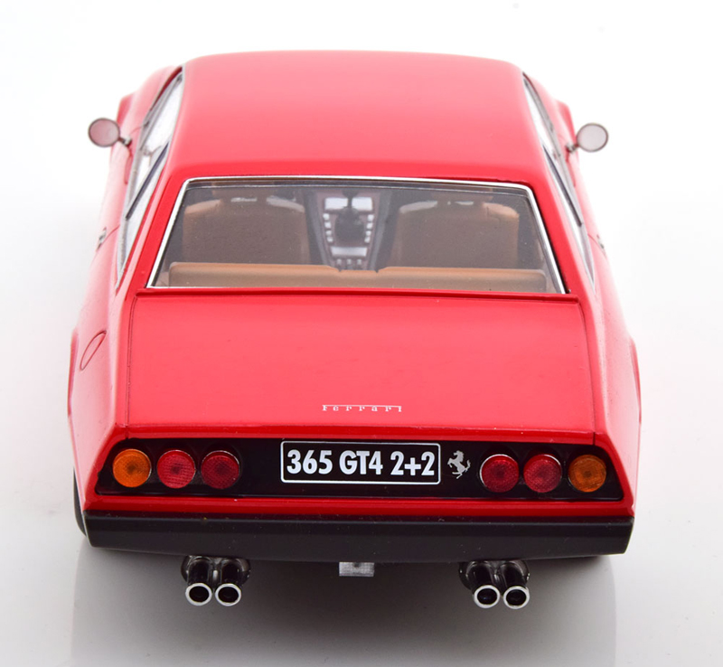 Ferrari 365 GT4 2+2 1972 rot / braun 1:18