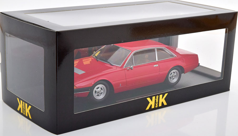 Ferrari 365 GT4 2+2 1972 rot / braun 1:18