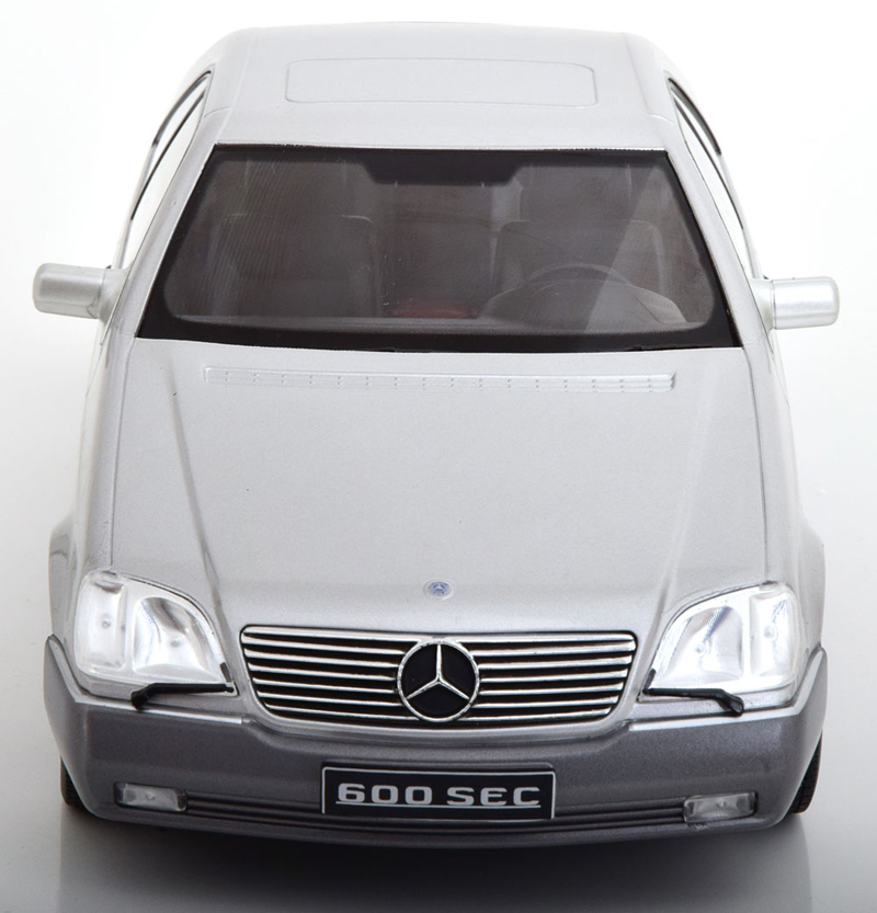 Mercedes Benz C140 Coupe 600 SEC 1992 silber metallik 1:18
