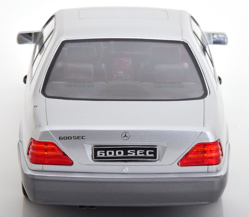 Mercedes Benz C140 Coupe 600 SEC 1992 silber metallik 1:18