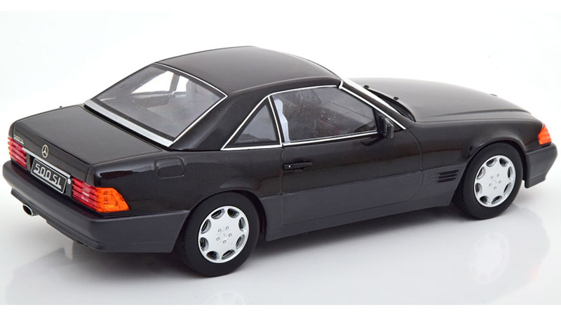 Mercedes Benz R129 Cabrio 500 SL 1993 schwarz 1:18