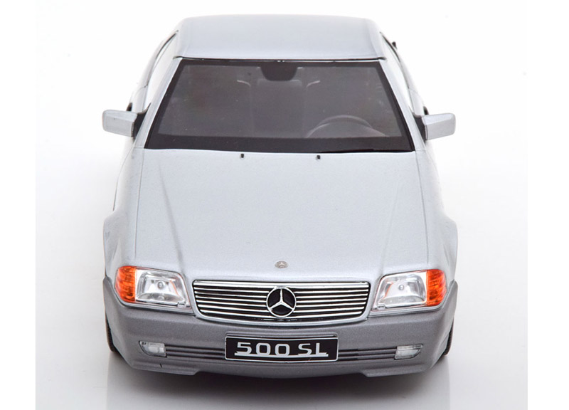 Mercedes Benz R129 Cabrio 500 SL 1993 silber metallik 1:18