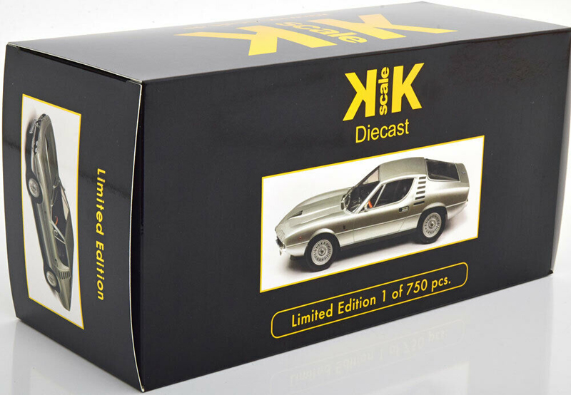 Alfa Romeo Montreal 1970 silber 1:18