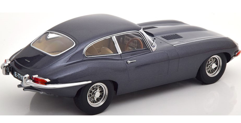 Jaguar E Type Coupe Serie 1 RHD 1961 grau metallik 1:18