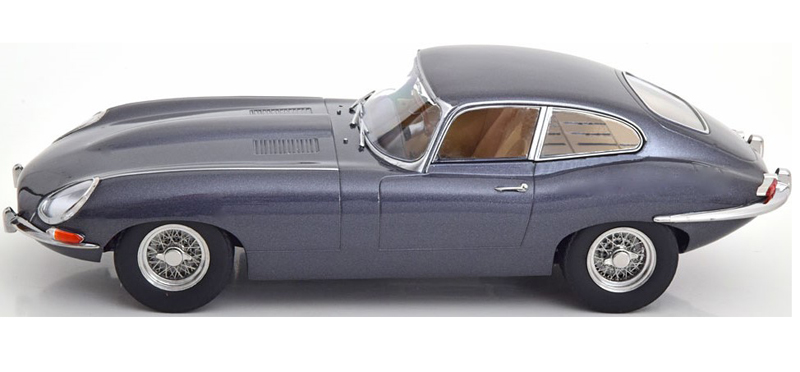 Jaguar E Type Coupe Serie 1 RHD 1961 grau metallik 1:18