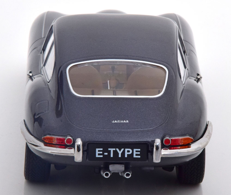 Jaguar E Type Coupe Serie 1 RHD 1961 grau metallik 1:18