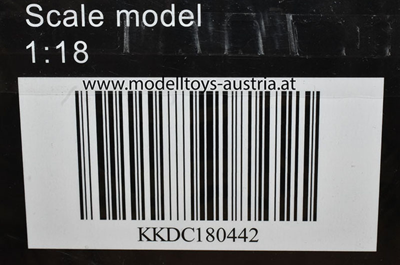 Porsche 911 SINGER Coupe grau 1:18
