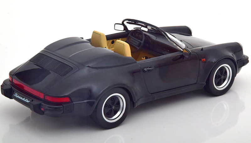 Porsche 911 G Modell Speedster 1989 schwarz 1:18