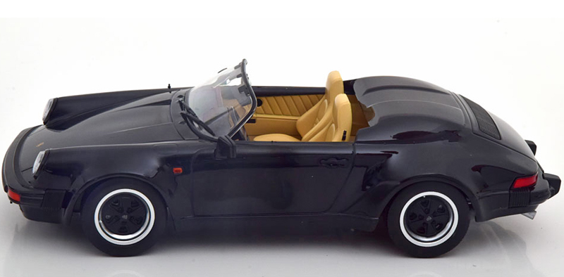 Porsche 911 G Modell Speedster 1989 schwarz 1:18