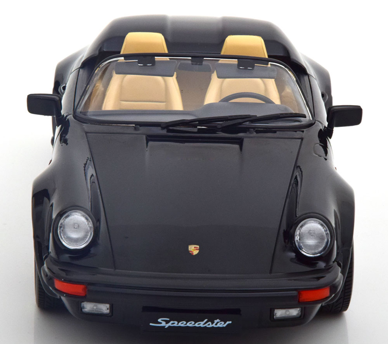 Porsche 911 G Modell Speedster 1989 schwarz 1:18