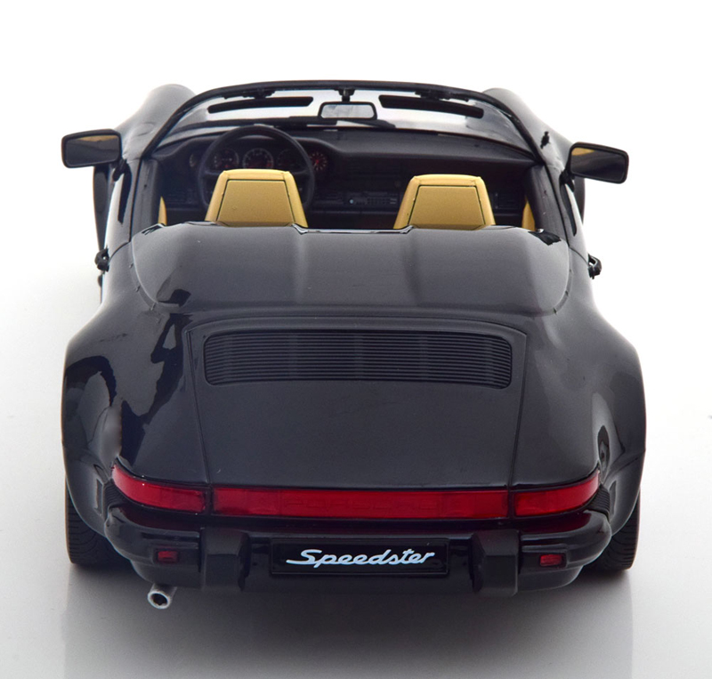 Porsche 911 G Modell Speedster 1989 schwarz 1:18