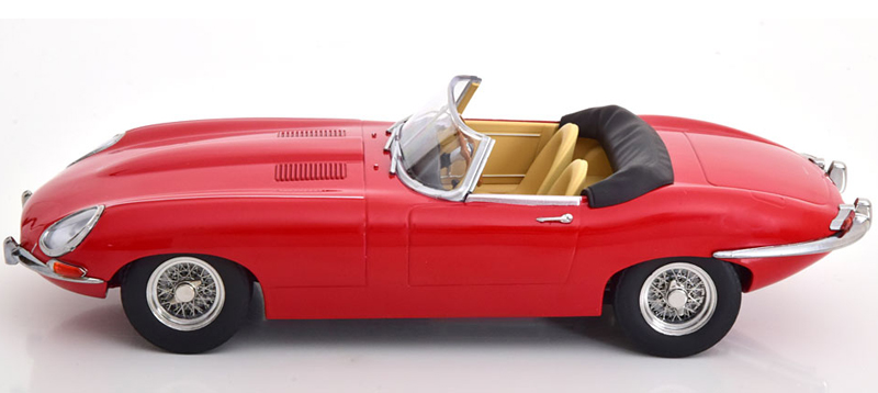 Jaguar E Type Cabrio Series 1 RHD 1961 rot 1:18