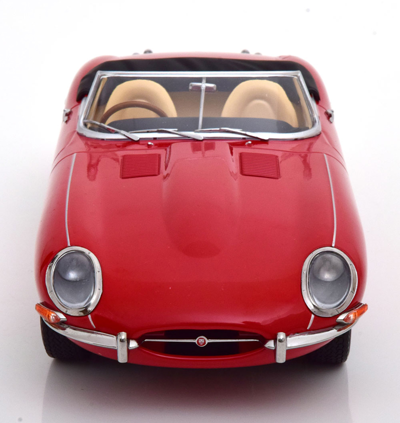 Jaguar E Type Cabrio Series 1 RHD 1961 rot 1:18