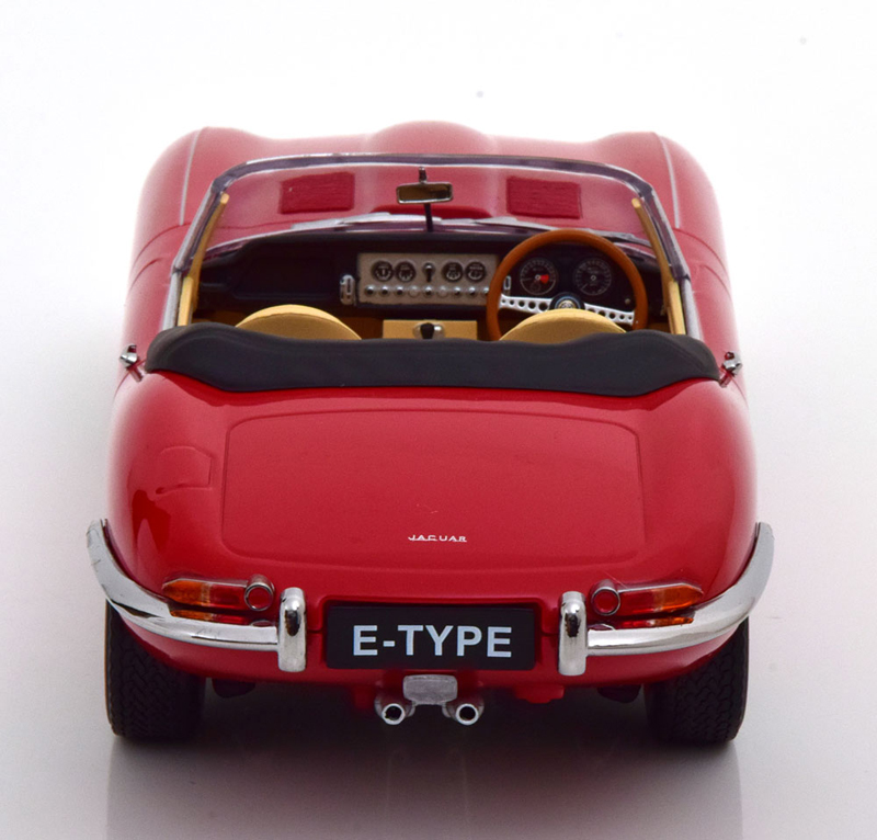 Jaguar E Type Cabrio Series 1 RHD 1961 rot 1:18