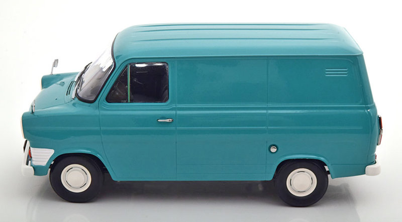 Ford Transit MK1 Van Kasten Kastenwagen 1965 türkis 1:18