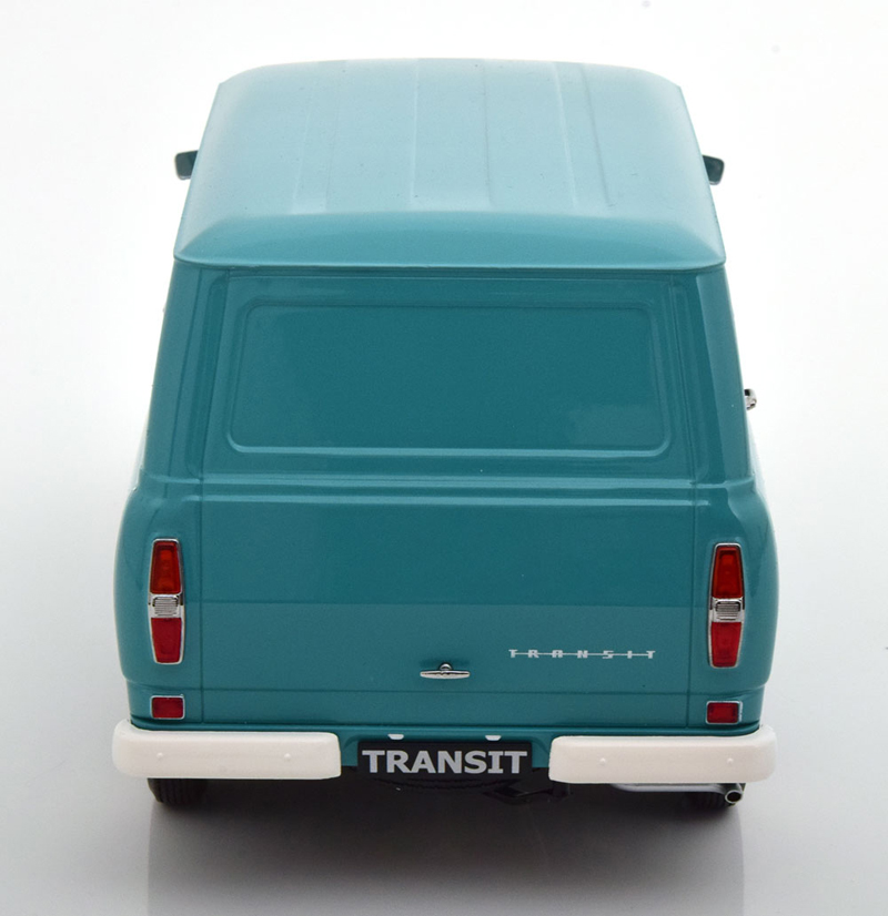 Ford Transit MK1 Van Kasten Kastenwagen 1965 türkis 1:18