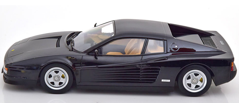 Ferrari Testarossa 1986 schwarz 1:18