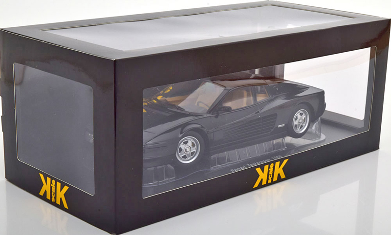 Ferrari Testarossa 1986 schwarz 1:18