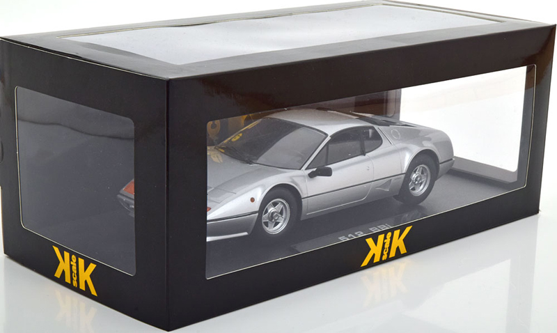 Ferrari 512 BBi 1981 silber 1:18