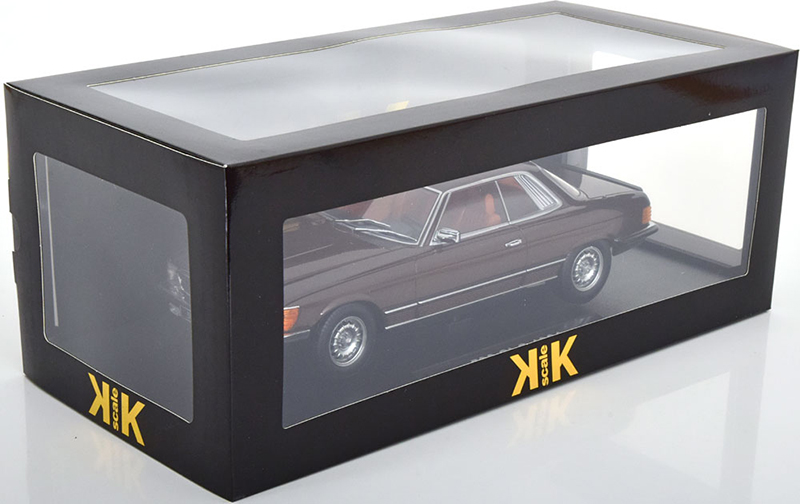 Mercedes Benz C107 Coupe 500 SLC 1981 braun metallik 1:18