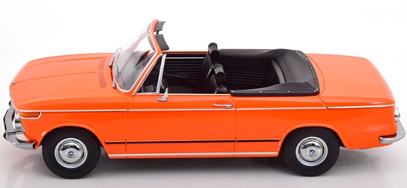 BMW E10 Cabrio 1600 - 2002 1968 orange 1:18