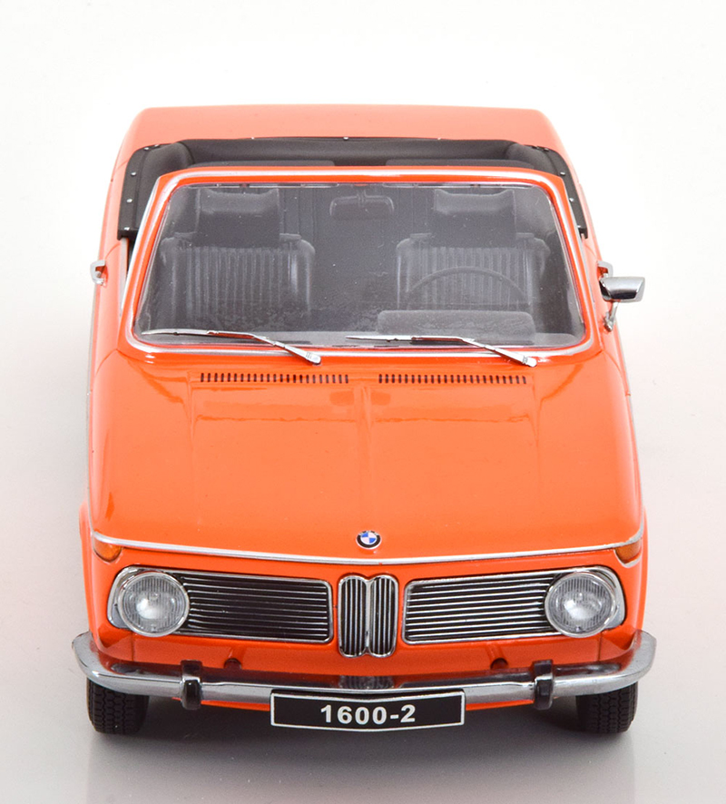 BMW E10 Cabrio 1600 - 2002 1968 orange 1:18