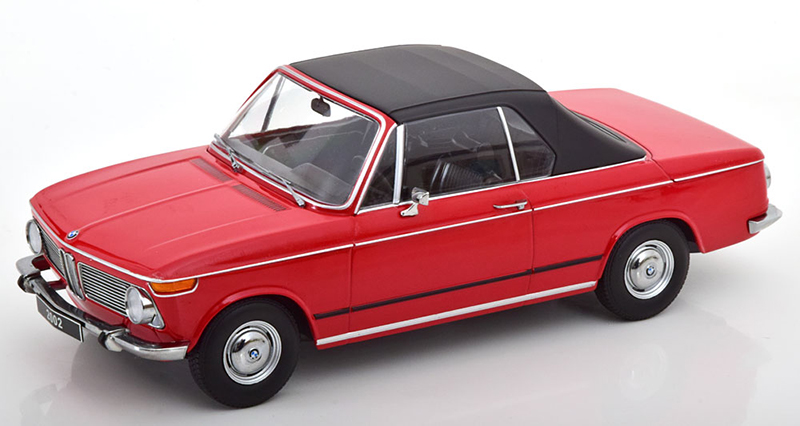 BMW E10 Cabrio 1600 - 2002 1968 rot 1:18