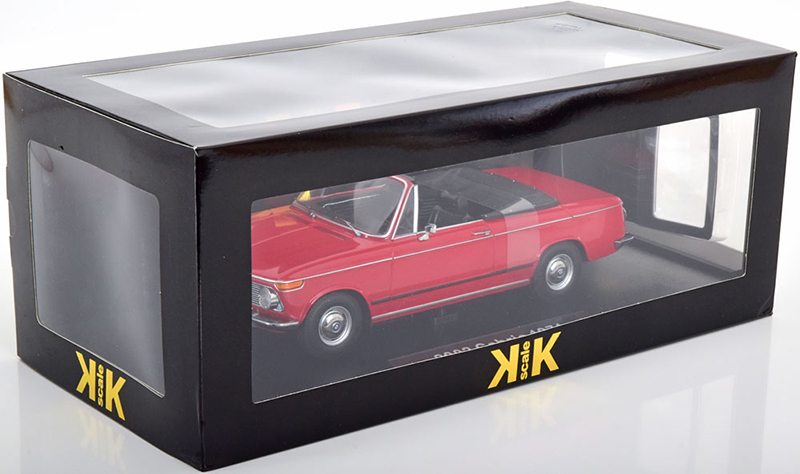 BMW E10 Cabrio 1600 - 2002 1968 rot 1:18