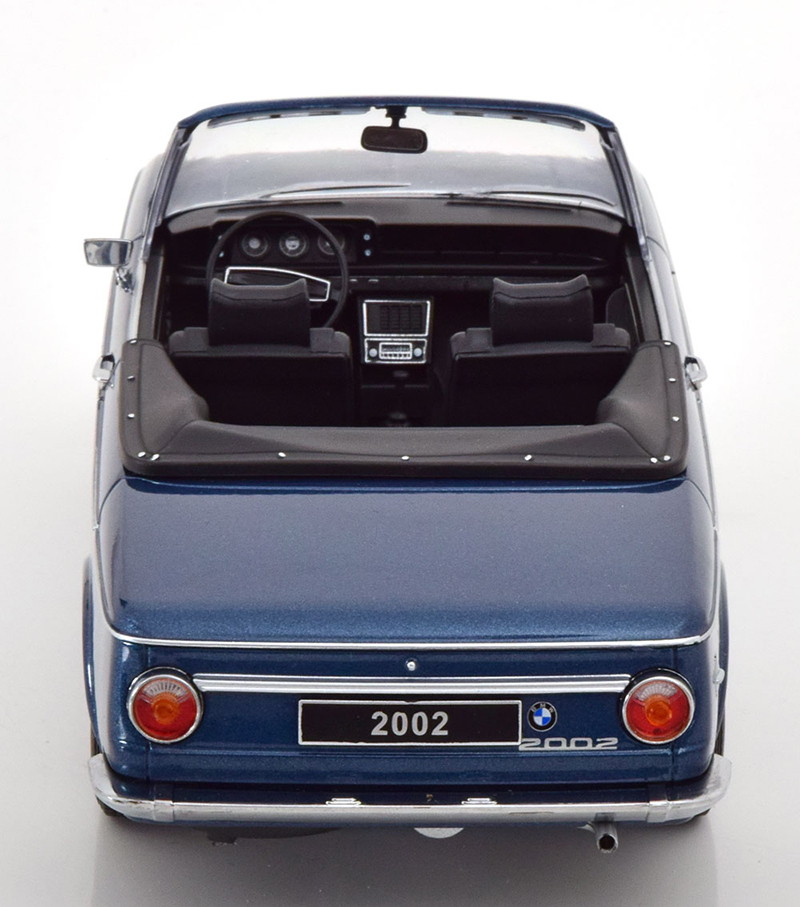 BMW E10 Cabrio 1600 - 2002 1968 blau metallik 1:18