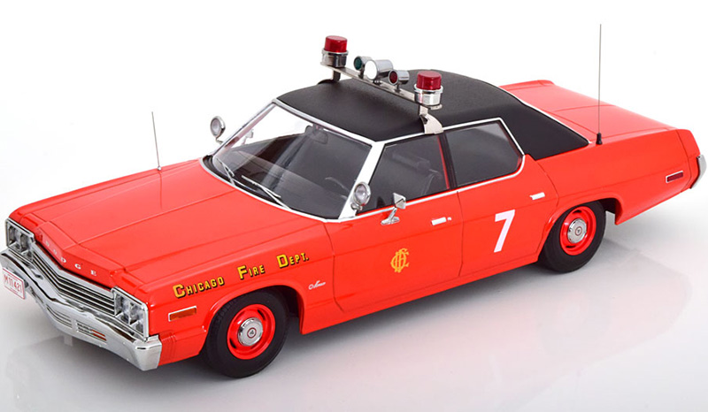 Dodge Monaco 1974 FEUERWEHR rot 1:18